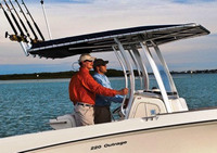 Photo of Boston Whaler Outrage 220 20xx Factory OEM Sunbrella D-Tube T-Top 