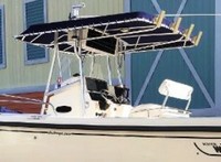 Photo of Boston Whaler Outrage 260 2002: T-Top, viewed from Port Rear 