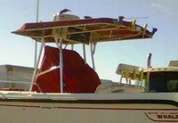 Photo of Boston Whaler Outrage 26, 1998: Factory Sunbrella T-Top Console-Cover 