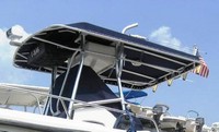 Photo of Boston Whaler Outrage 26, 1998: Factory Sunbrella T-Top, Side 