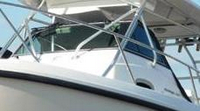 Photo of Boston Whaler Outrage 290, 2003: Helm Station Cover, viewed from Port Front 
