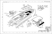 Photo of Boston Whaler Outrage 320 Center Console, 2004: Final Assembly Drawing Page 
