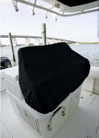 Photo of Boston Whaler Outrage 320 Center Console, 2011: Dual Helm Seat (Factory OEM website photo) 