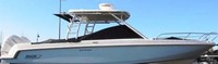 Photo of Boston Whaler Vantage 270 Hard-Top 2017 Bow Cover Cockpit Cover, viewed from Starboard Side 