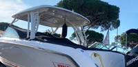 Photo of Boston Whaler Vantage 320 Hard-Top 2017 Cockpit Cover, viewed from Port Rear 