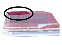 Bow-Canopy-Top-OEM-D4™Factory BOW (front) CANOPY (Bimini) CANVAS (no frame), OEM (Original Equipment Manufacturer)