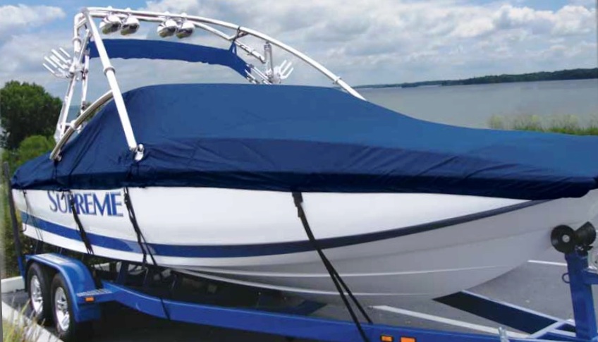 Carver® 10101A Custom-Fit™ Boat Cover for Bayliner® Capri 2000