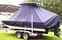 Photo of Century 2101 Bay 20xx T-Top Boat-Cover, viewed from Port Rear 