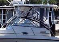 Photo of Century 2600WA, 2007: Hard-Top, Front Connector, Side Curtains, Aft Curtain, viewed from Port Side 