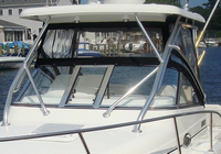 Photo of Century 2600WA, 2009: Hard-Top, Front Connector, Side Curtains, viewed from Port Front 