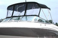 Photo of Chaparral 210 SSI, 2007: Bimini Top, Front Connector, viewed from Port Front 