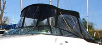 Photo of Chaparral 215 SSI, 2003: Bimini Top, Connector, Side Curtains, Aft Curtain, viewed from Port Front 