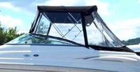 Photo of Chaparral 215 SSI, 2003: Bimini Top, Connector, Side Curtains, Aft Curtain, viewed from Port Side 
