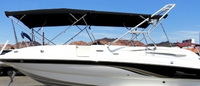 Photo of Chaparral 232 Sunesta, 2004: Bimini Top Forward Top, viewed from Port Side 
