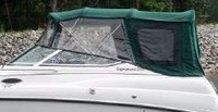 Photo of Chaparral 240 Signature, 1999: Bimini Top, Connector, Side Curtains, Camper Top, Camper Side and Aft Curtains, viewed from Port Side 
