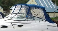 Photo of Chaparral 240 Signature, 2006: Bimini Top, Connector and Side Curtains, viewed from Port Front 