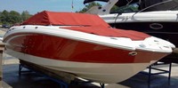 Photo of Chaparral 244 Sunesta NO Tower, 2008:, Bow Cover Cockpit Cover, viewed from Starboard Front 
