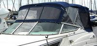 Photo of Chaparral 260 Signature, 2000: Bimini Top, Bimini, Front Connector, Side Curtains, Camper Top, Camper Side and Aft Curtains, viewed from Port Front 