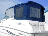Photo of Chaparral 260 Signature, 2000: Bimini Top, Bimini, Front Connector, Side Curtains, Camper Top, Camper Side and Aft Curtains, viewed from Port Rear 
