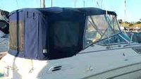 Photo of Chaparral 260 Signature, 2000: Bimini Top, Bimini, Front Connector, Side Curtains, Camper Top, Camper Side and Aft Curtains, viewed from Starboard Rear 