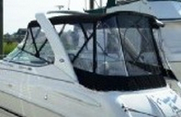 Photo of Chaparral 260 Signature, 2004: Bimini Top, Bimini, Front Connector, Side Curtains, Camper Top, Camper Side and Aft Curtains, viewed from Port Rear 