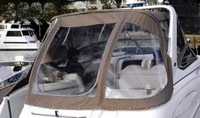 Photo of Chaparral 280 Signature Radar Arch, 2002: Bimini Top, Front Connector, Side Curtains, Camper Aft Curtain, viewed from Starboard Rear 