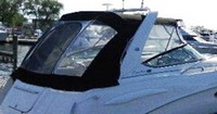 Photo of Chaparral 280 Signature Radar Arch, 2003: Bimini Top, Front Connector, Side Curtains, Camper Aft Curtain, viewed from Starboard Rear 