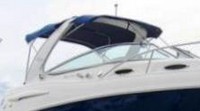 Photo of Chaparral 280 Signature Radar Arch, 2007: Bimini Top, Camper Top, viewed from Starboard Front 