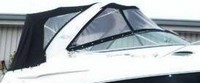 Photo of Chaparral 280 Signature Radar Arch, 2007: Bimini Top, Front Connector, Side Curtains, Camper Top, Camper Side and Aft Curtains, viewed from Starboard Side 