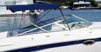Photo of Chaparral 285 SSI No Arch, 2002: Bimini Top, viewed from Starboard Side 