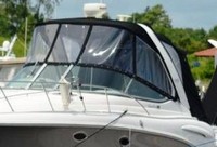 Chaparral® 310 Signature Arch Bimini-Side-Curtains-OEM-T6.5™ Pair Factory Bimini SIDE CURTAINS (Port and Starboard sides) with Eisenglass windows zips to sides of OEM Bimini-Top (Not included, sold separately), OEM (Original Equipment Manufacturer)