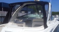 Photo of Chaparral 310 Signature Arch, 2007: Bimini Top, Visor, Side Curtains, Camper Top and Side Curtain, viewed from Starboard Rear 