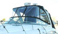 Photo of Chaparral 310 Signature Arch, 2008: Bimini Top, Front Connector, Side Curtains, Arch Connections, Camper Top, Camper Side and Aft Curtains, viewed from Port Front 