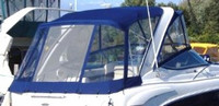 Photo of Chaparral 310 Signature Arch, 2009: Bimini Top, Front Connector, Side Curtains, Arch Connections, Camper Top, Camper Side and Aft Curtains, viewed from Starboard Rear 