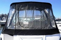 Chaparral® 310 Signature Camper-Top-Side-Curtains-OEM-T4™ Pair Factory Camper SIDE CURTAINS (Port and Starboard sides) with Eisenglass window(s) zip to OEM Camper Top and Aft Curtains (not included), OEM (Original Equipment Manufacturer)