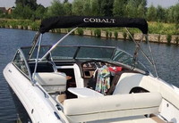 Photo of Cobalt 273 No Tower, 2012: Bimini Top in Boot, viewed from Starboard Rear 