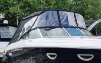 Photo of Cobalt 273 No Tower, 2012: Bimini Top, Visor, Side Curtains, viewed from Starboard Front 