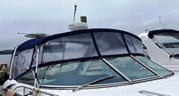 Photo of Cobalt 360 2004: Bimini Top, Visor, Side Curtains, viewed from Starboard Front 