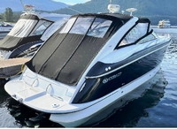 Photo of Cobalt 360 2005: Bimini Side Curtains, Aft Sunshade Top, Sunshade Top Enclosure Curtains, viewed from Starboard Rear 