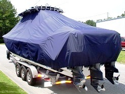 Contender 35ST, 20xx, TTopCovers™ T-Top boat cover, port rear