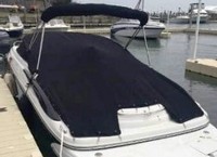 Photo of Crownline 230 LS, 2007: Bimini Top in Boot, Cockpit Cover, viewed from Port Rear 
