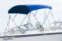 Edgewater® 200DC Bimini-Top-Canvas-NO-Zippers-OEM-G2.6™ Factory Bimini Top Replacement CANVAS (NO frame, sold separately) without Curtain Zippers, OEM (Original Equipment Manufacturer)