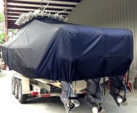 TTopCover™ Edgewater, 388CC, 20xx, T-Top Boat Cover, port rear