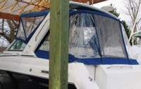 Photo of Formula 27 PC, 2004: Bimini Top, Side Curtains, Camper Top, Camper Side and Aft Curtains, viewed from Port Rear 