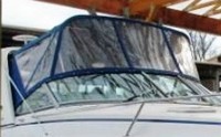 Photo of Formula 27 PC, 2004: Bimini Top, Side Curtains, viewed from Starboard Front 