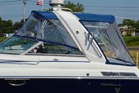 Photo of Formula 27 PC, 2007: Bimini Top, Front Connector, Side Curtains, Camper Top, Camper Side and Aft Curtains, viewed from Port Side 