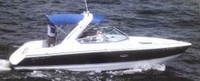 Photo of Formula 280 BR Radar Arch, 2004: Bimini Top, Camper Top, viewed from Starboard Side 