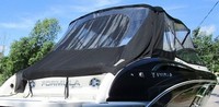 Photo of Formula 310 SS NO Arch, 2018 Bimini Top, Connector, Side Curtains, Camper Top, Camper Side and Aft Curtains, viewed from Starboard Rear 