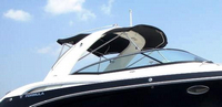 Photo of Formula 310BR Arch, 2008: Arch Bimini Top, Camper Top, viewed from Starboard Side 