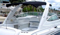 Photo of Formula 34 PC, 2006: Bimini Top, Camper Top, viewed from Starboard Rear 